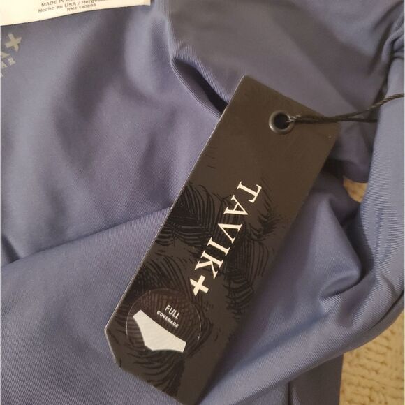 Tavik Ali Hipster Full Coverage Bikini Bottoms size XS in Muted Indigo - Picture 10 of 11